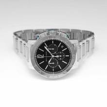 Thumbnail von Bulgari 102045 - Chronograph Automatic Black Dial Men's Watch </h1>