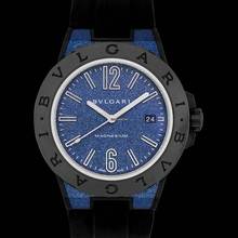 Thumbnail von Bulgari 102364 - Magnesium Automatic Blue Dial Men's Watch </h1>