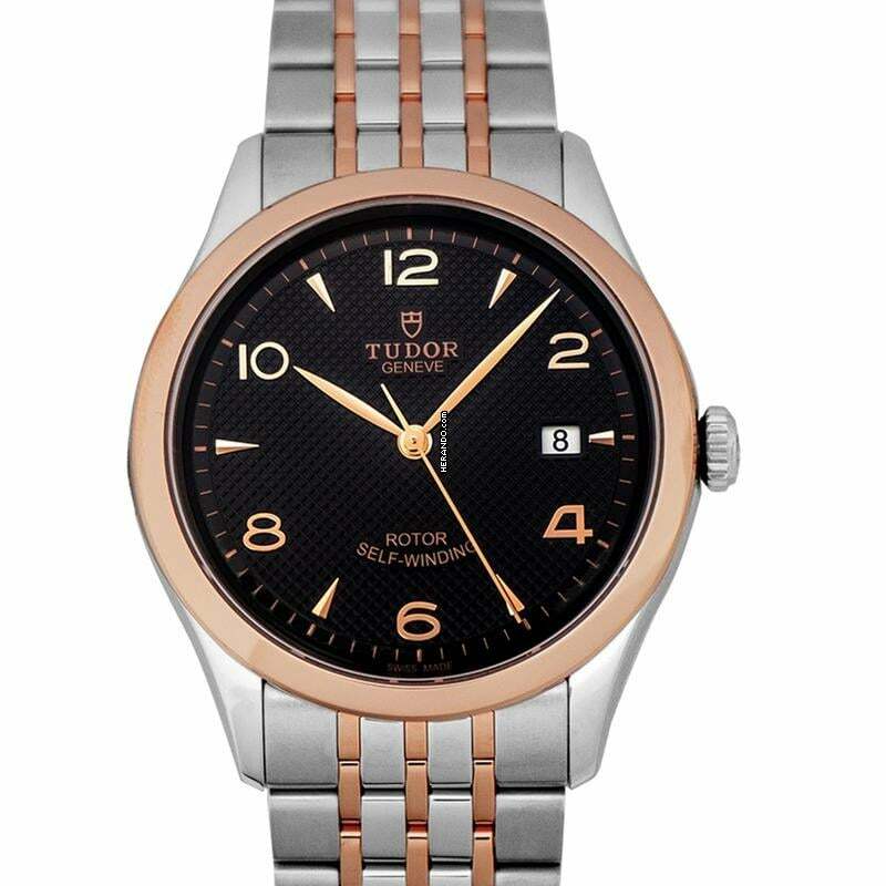 Tudor 1926 91551-0003 - 1926 Rose Gold Automatic Black Dial Men's Watch </h1>