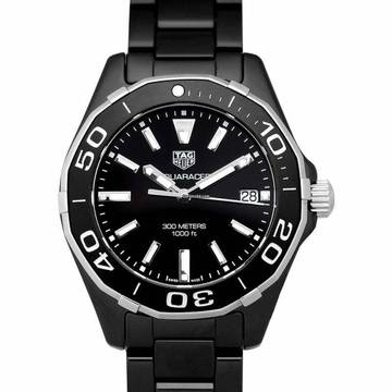  TAG Heuer Aquaracer Lady WAY1390.BH0716 - Aquaracer Quartz Black Dial Ladies Watch </h1> 