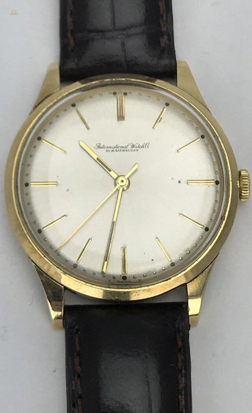 IWC Gold Herrenarmbanduhr