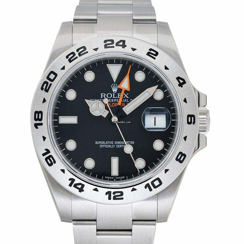 Rolex Explorer II 216570 - Explorer II Automatic Black Dial Stainless Steel Men's Watch </h1>
