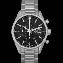 Thumbnail von TAG Heuer Carrera CBK2110.BA0715 - Carrera Automatic Black Dial Stainless Steel Men's Watch </h1>