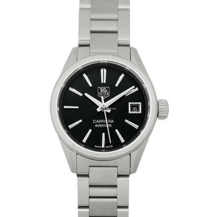  TAG Heuer Carrera Lady WAR2410.BA0776 - Carrera Automatic Black Dial Ladies Watch </h1> 