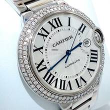 Thumbnail von Cartier Ballon Bleu 42mm Automatic Steel 42mm 2.05TCW DIAMOND Watch </h1>