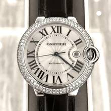 Thumbnail von Cartier Ballon Bleu 42mm Automatic 42mm Steel Watch 2TCW + DIAMONDS </h1>