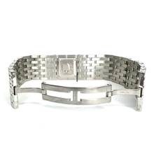 Thumbnail von Cartier RUBAN Quartz Steel ~0.5TCW Diamond Watch Pink MOP Dial </h1>