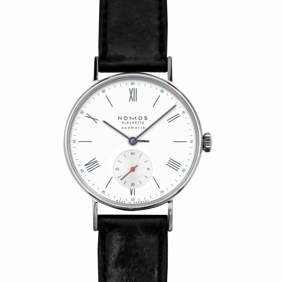 NOMOS Ludwig Neomatik 282 - Ludwig Neomatik Automatic White Silver-plated Dial 36.0mm Men's Watch </h1>