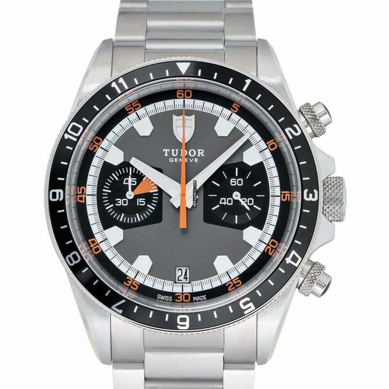 Tudor Heritage Chrono 70330N - Heritage Chrono Grey / Steel Ø42.00 mm </h1>