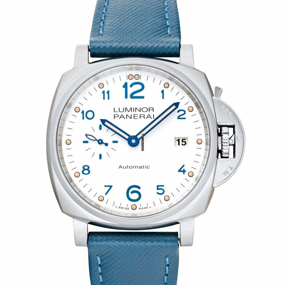 Panerai Luminor Due PAM00906 - Luminor Due Automatic Ivory Dial 42 mm Men's Watch </h1>