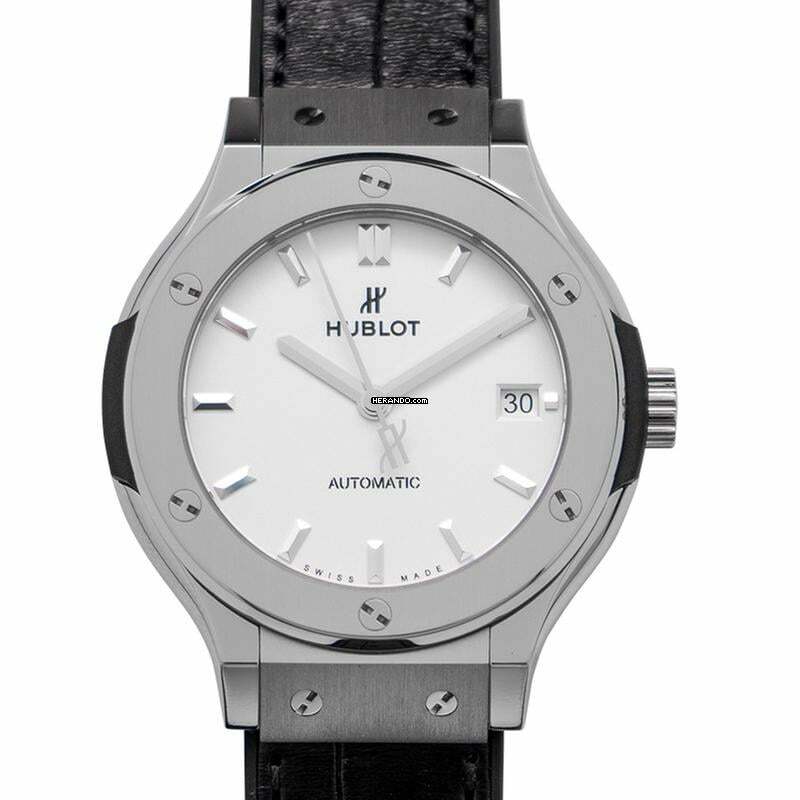 Hublot Classic Fusion 565.NX.2611.LR - Classic Fusion Automatic Silver Dial Titanium Men's Watch </h1>