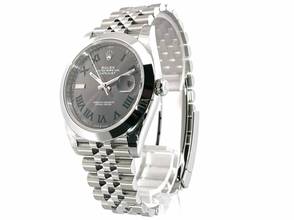 Thumbnail von Rolex Datejust 41 Ref. 126300 Edelstahl Rhodium Röm Jubile-Band </h1>