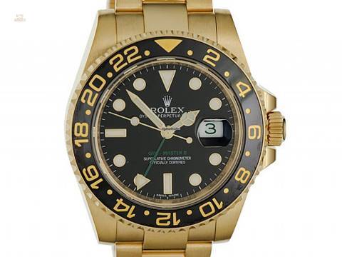 Rolex GMT Master II 40mm Gelbgold Ref. 116718LN