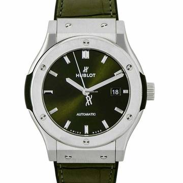  Hublot Classic Fusion 542.NX.8970.LR - Classic Fusion Green Titanium Automatic Green Dial Men's Watch </h1> 