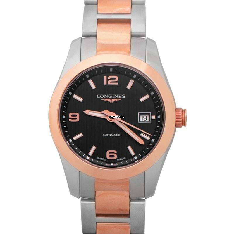 Longines Conquest Classic L22855567 - Conquest Classic Automatic Black Dial Ladies Watch </h1>