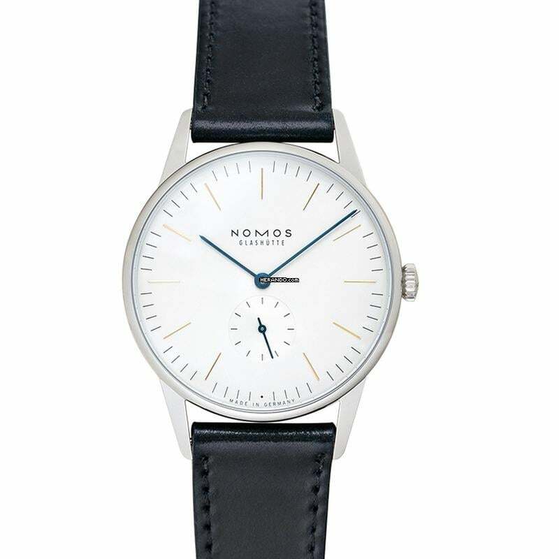 NOMOS Orion 38 387 - Orion 38 Manual-winding White Silver-plated Dial 38.0mm Men's Watch </h1>
