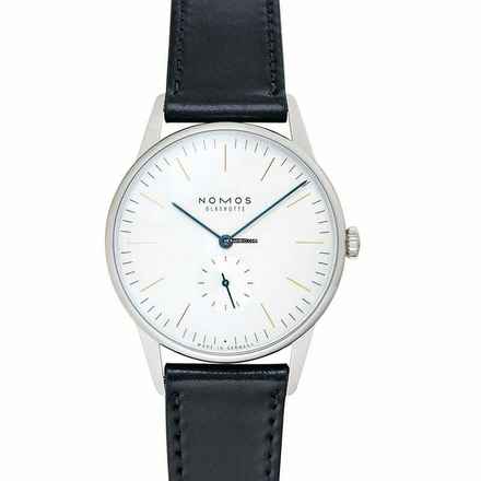  NOMOS Orion 38 387 - Orion 38 Manual-winding White Silver-plated Dial 38.0mm Men's Watch </h1> 