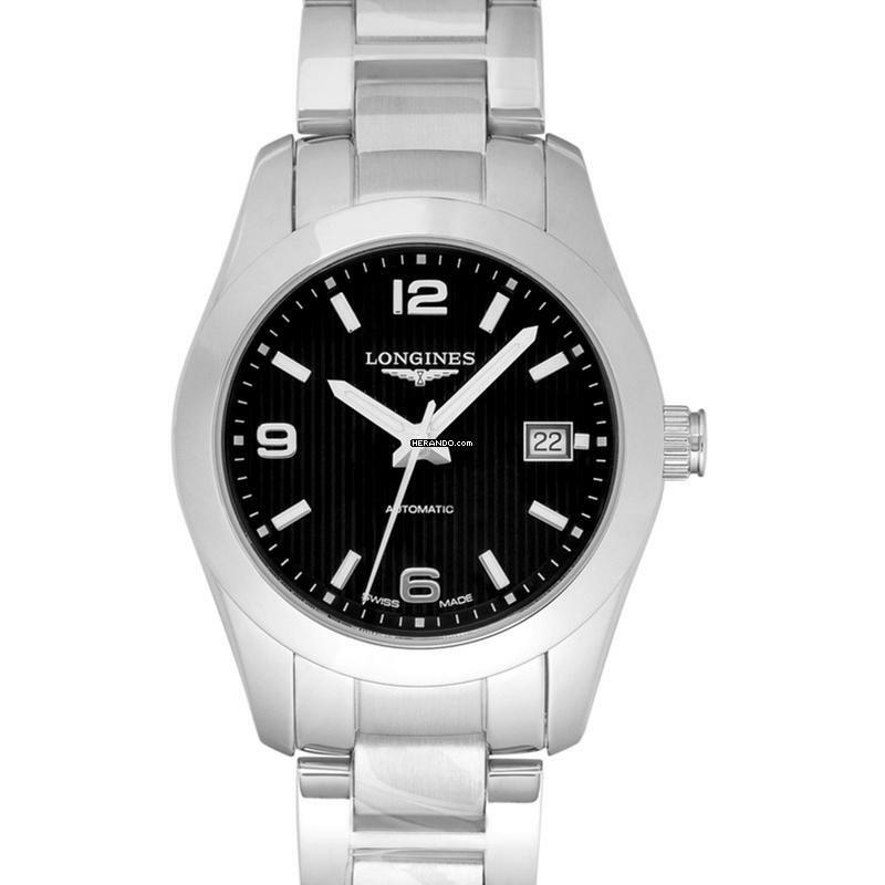 Longines Conquest Classic L22854566 - Conquest Classic Automatic Black Dial Ladies Watch </h1>