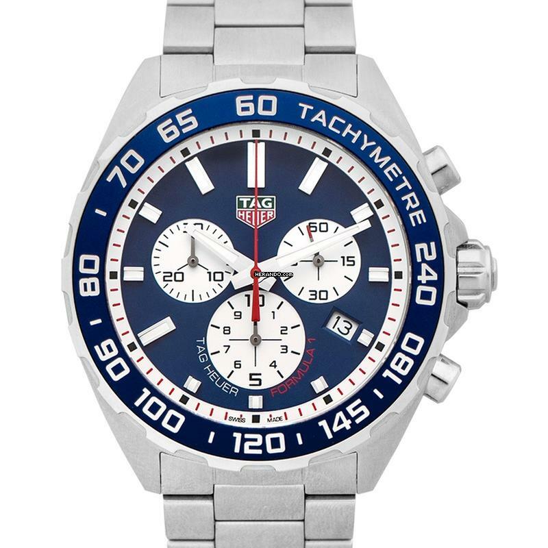 TAG Heuer Formula 1 Quarz CAZ1018.BA0842 - Formula 1 Chronograph Red Bull Special Edition Blue Dial Men's Watch </h1>