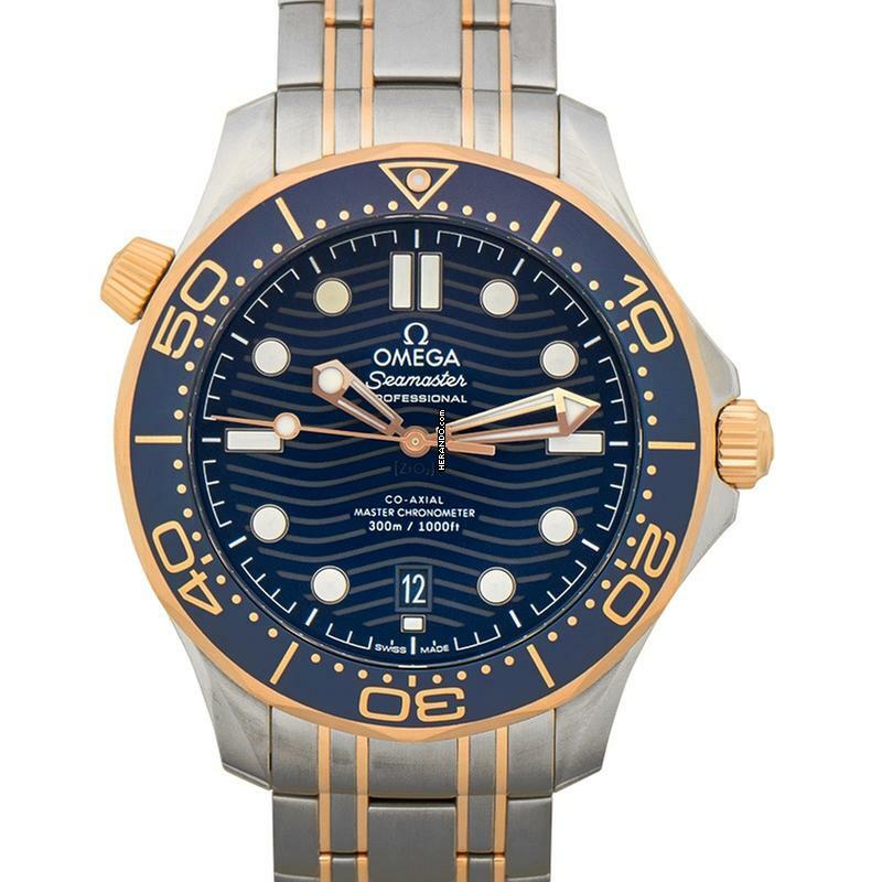 Omega Seamaster Diver 300 M 210.20.42.20.03.002 - Seamaster Diver 300 M Co-Axial Master Chronometer 42 mm Automatic Bl </h1>