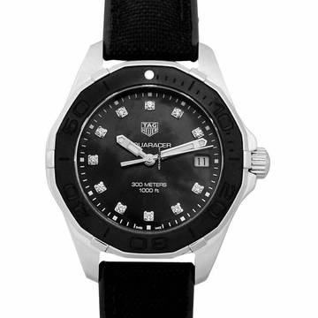  TAG Heuer Aquaracer Lady WAY131M.FT6092 - Aquaracer Quartz Mother Of Pearl Dial with Diamonds Unisex Watch </h1> 