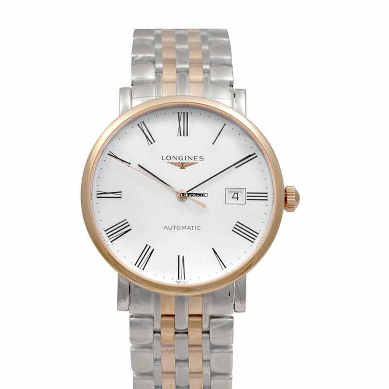 Longines Elegant L49105117 - Elegant Automatic White Dial Men's Watch </h1>