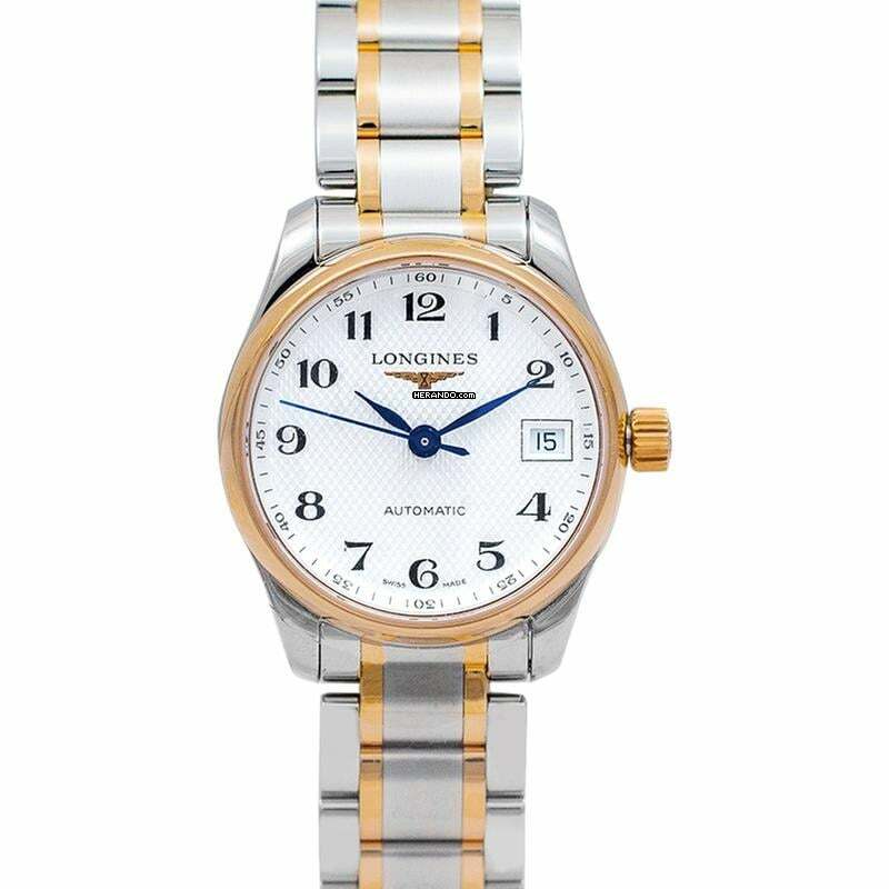 Longines Master Collection L21285797 - Master Collection Automatic Silver Dial Ladies Watch </h1>