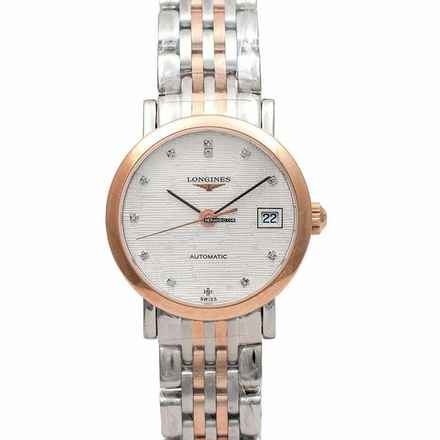  Longines Elegant L43095777 - The Longines Elegant Collection Automatic Diamonds Ladies Watch </h1> 
