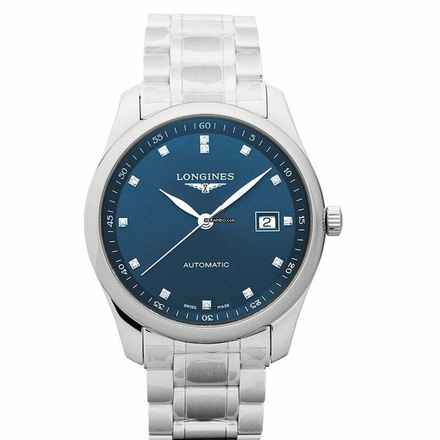  Longines Master Collection L27934976 - Master Collection Automatic Blue Dial Diamond Men's Watch </h1> 