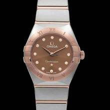Thumbnail von Omega Constellation 131.20.25.60.63.001 - Constellation Manhattan Quartz 25 mm Quartz Brown Dial Diamonds Gold </h1>