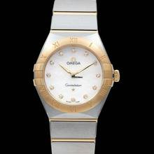 Thumbnail von Omega Constellation 131.20.28.60.55.002 - Constellation Manhattan Quartz 28 mm Quartz White Dial Diamonds Yell </h1>
