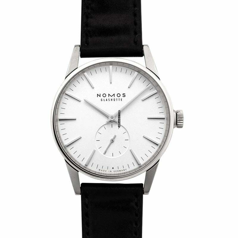 NOMOS Zürich 801 - Zurich Automatic White Silver-plated Dial Stainless Steel Men's Watch </h1>