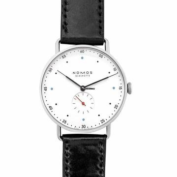  NOMOS Metro 38 1108 - Metro Manual-winding White Silver-plated Dial Stainless Steel Men's Watch </h1> 