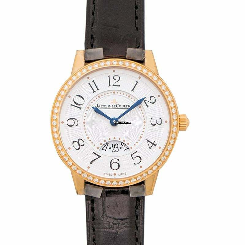 Jaeger-LeCoultre Rendez-Vous Q3472530 - Rendez-Vous Date Medium Quartz Silver Dial Diamonds Ladies Watch </h1>