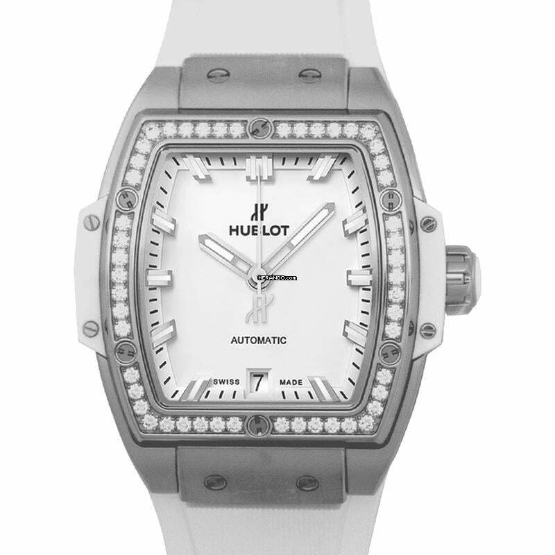 Hublot Spirit of Big Bang 665.NE.2010.RW.1204 - Spirit Of Big Bang Titanium White Diamonds Automatic White Dial Men' </h1>