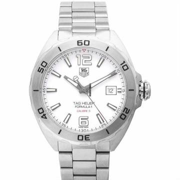  TAG Heuer Formula 1 Calibre 5 WAZ2114.BA0875 - Formula 1 Calibre 5 Automatic White Dial Men's Watch </h1> 