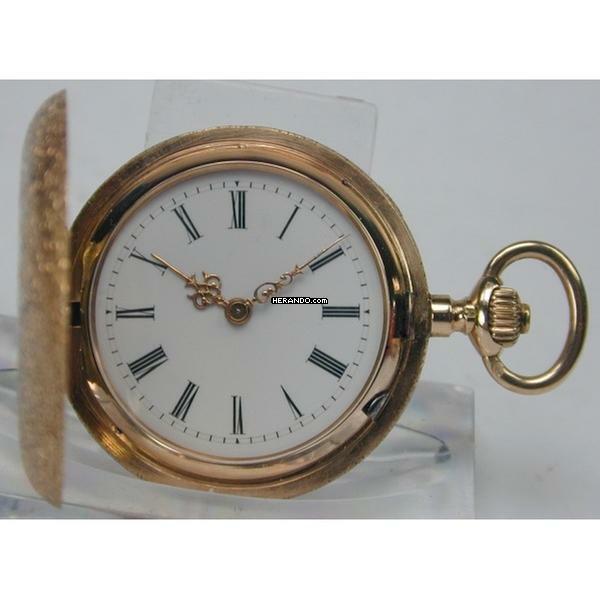 Schweizer Savonette-Damentaschenuhr