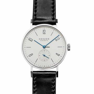  NOMOS Tangente 139 - Tangente White Silver-plated Dial/Leather 35mm </h1> 