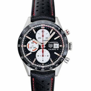  TAG Heuer Carrera Calibre 16 CV201AP.FC6429 - Carrera Calibre 16 Automatic Chronograph Black Dial Men's Watch </h1> 