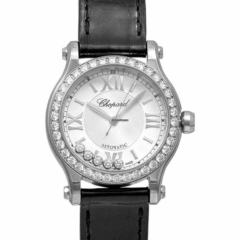 Chopard Happy Sport 278573-3003 - Happy Sport Automatic Silver Dial Stainless Steel Ladies Watch </h1>