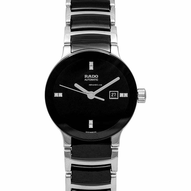 Rado Centrix R30942702 - Centrix Automatic Black Dial Ladies Watch </h1>