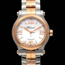 Thumbnail von Chopard Happy Sport 278573-6019 - Happy Sport Automatic Mother Of Pearl Dial Stainless Steel Ladies Watch </h1>