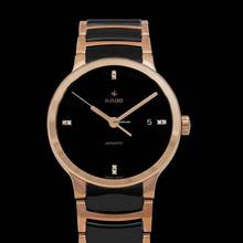 Thumbnail von Rado Centrix R30036712 - Centrix Automatic Diamonds Black Dial Men's Watch </h1>