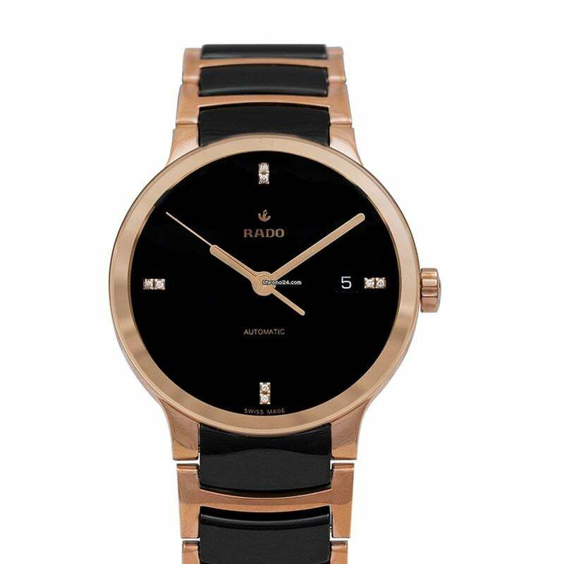 Rado Centrix R30036712 - Centrix Automatic Diamonds Black Dial Men's Watch </h1>