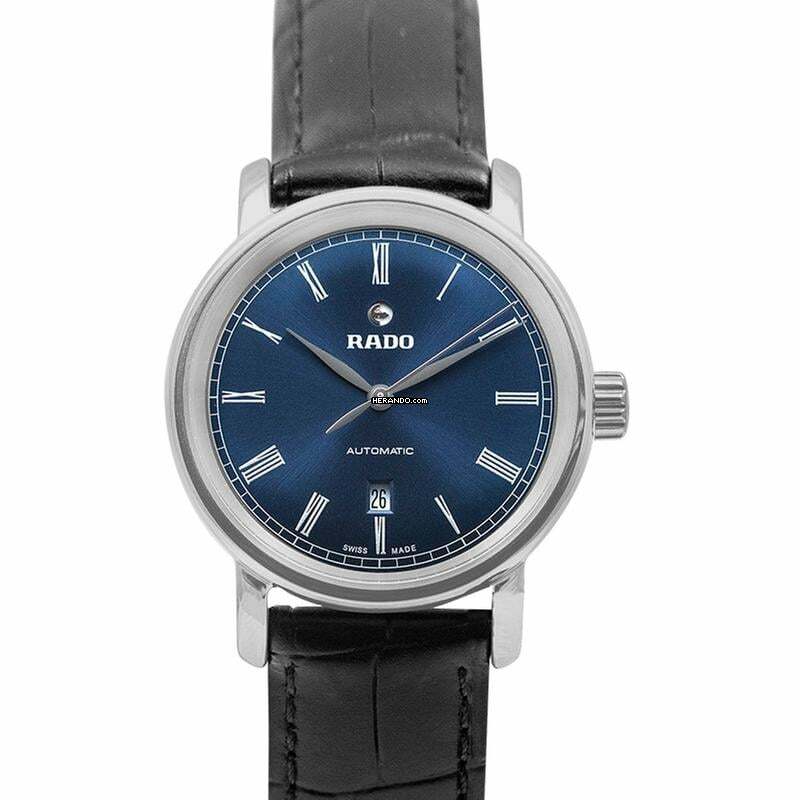 Rado DiaMaster R14026205 - Diamaster Automatic Blue Dial Ladies Watch </h1>