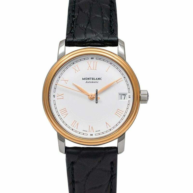 Montblanc Tradition 114368 - Tradition Automatic Mother Of Pearl Dial Ladies Watch </h1>