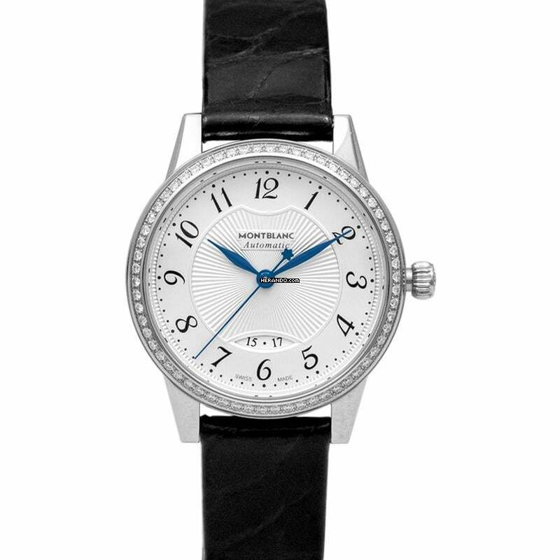 Montblanc Bohème 111057 - Bohème Date Automatic White Dial Ladies Watch </h1>