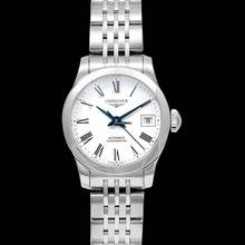 Thumbnail von Longines Record L23204116 - Record Automatic White Dial Ladies Watch </h1>