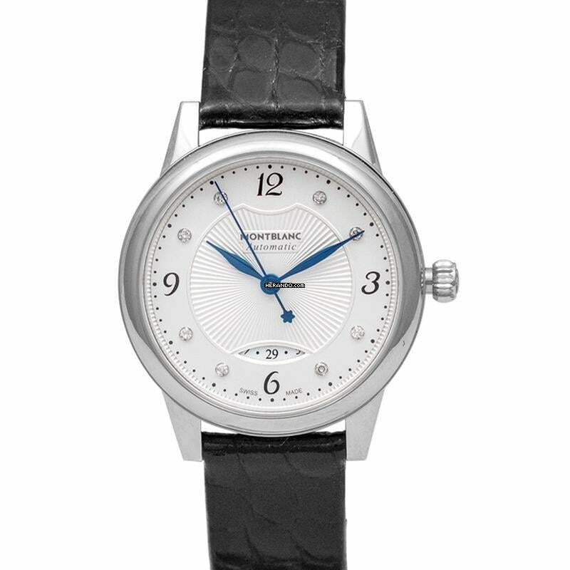 Montblanc Bohème 111055 - Boheme Automatic White Dial With Diamonds Ladies Watch </h1>
