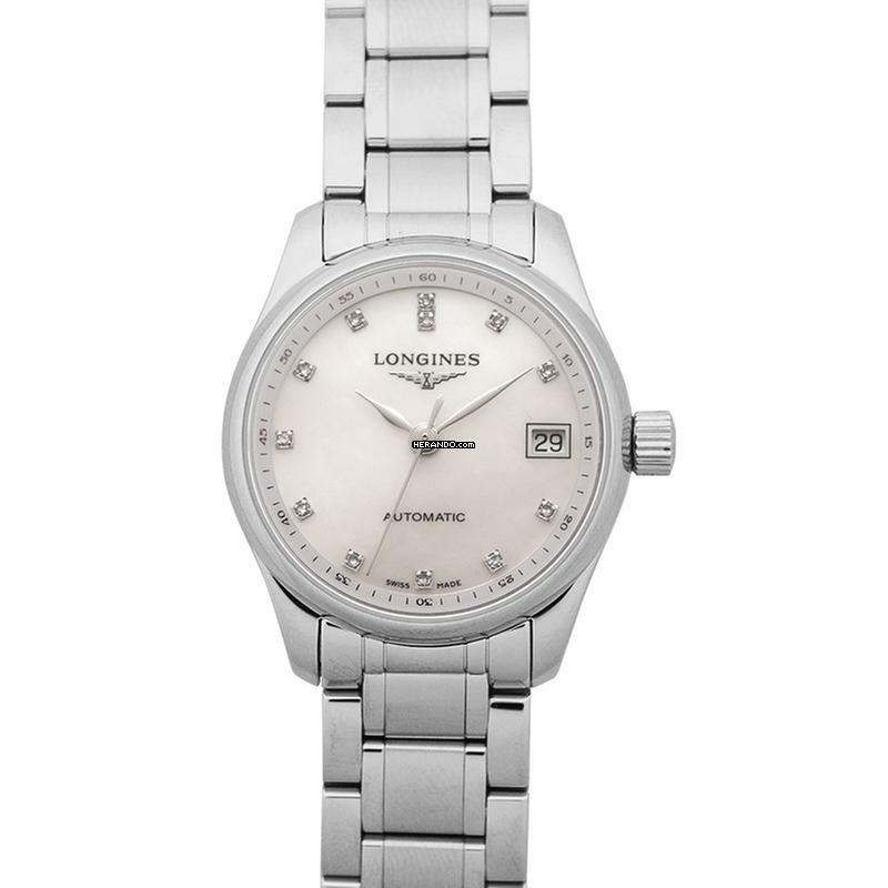 Longines Master Collection L21284876 - The Longines Master Collection Automatic Diamonds Ladies Watch </h1>